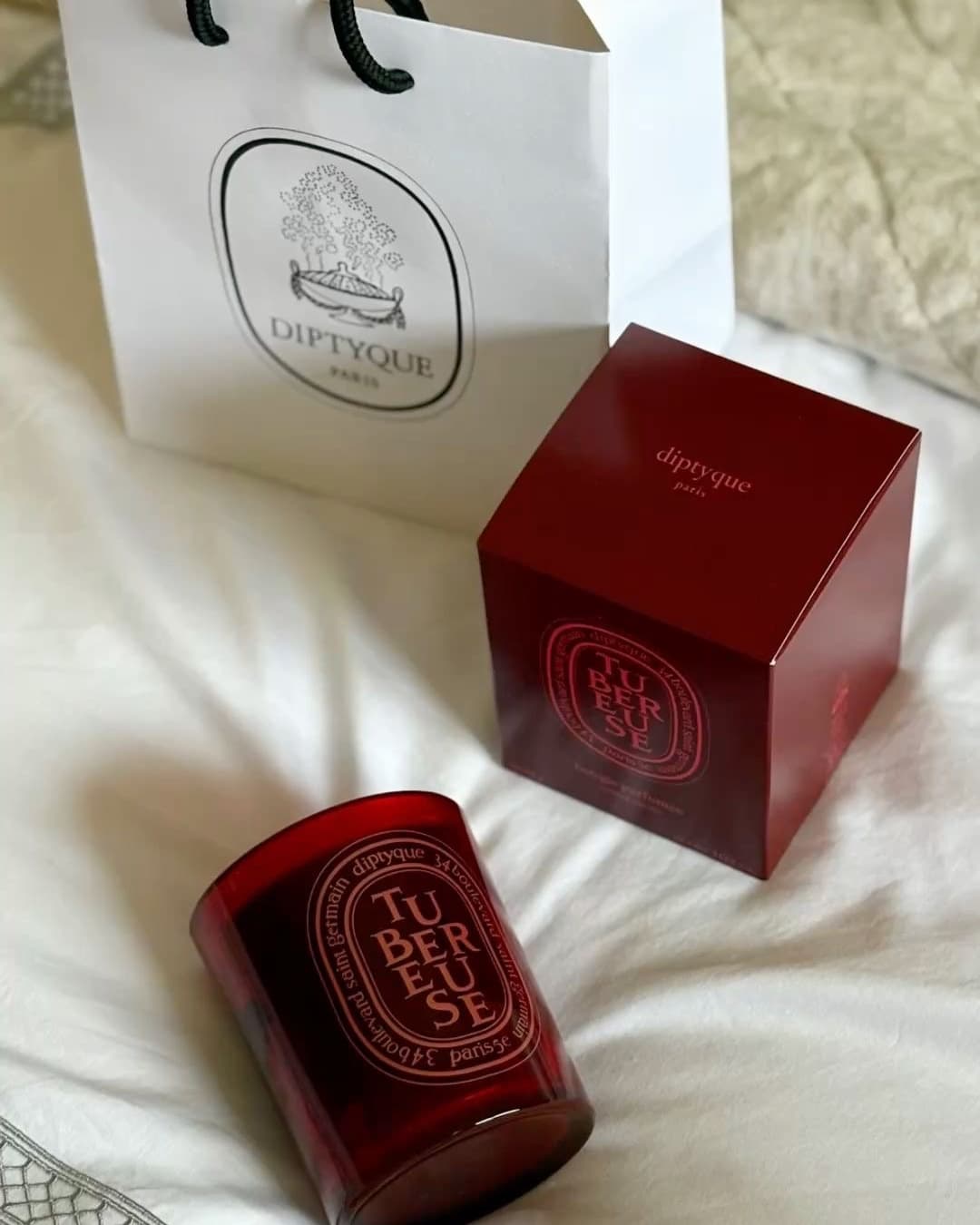 Bougie Parfumée Diptyque Tubéreuse