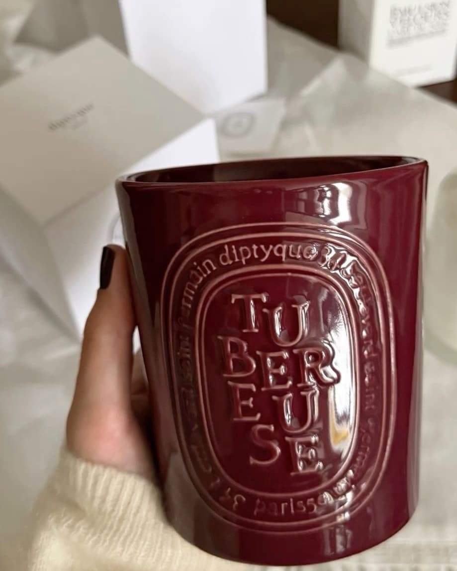 Bougie Parfumée Diptyque Tubéreuse